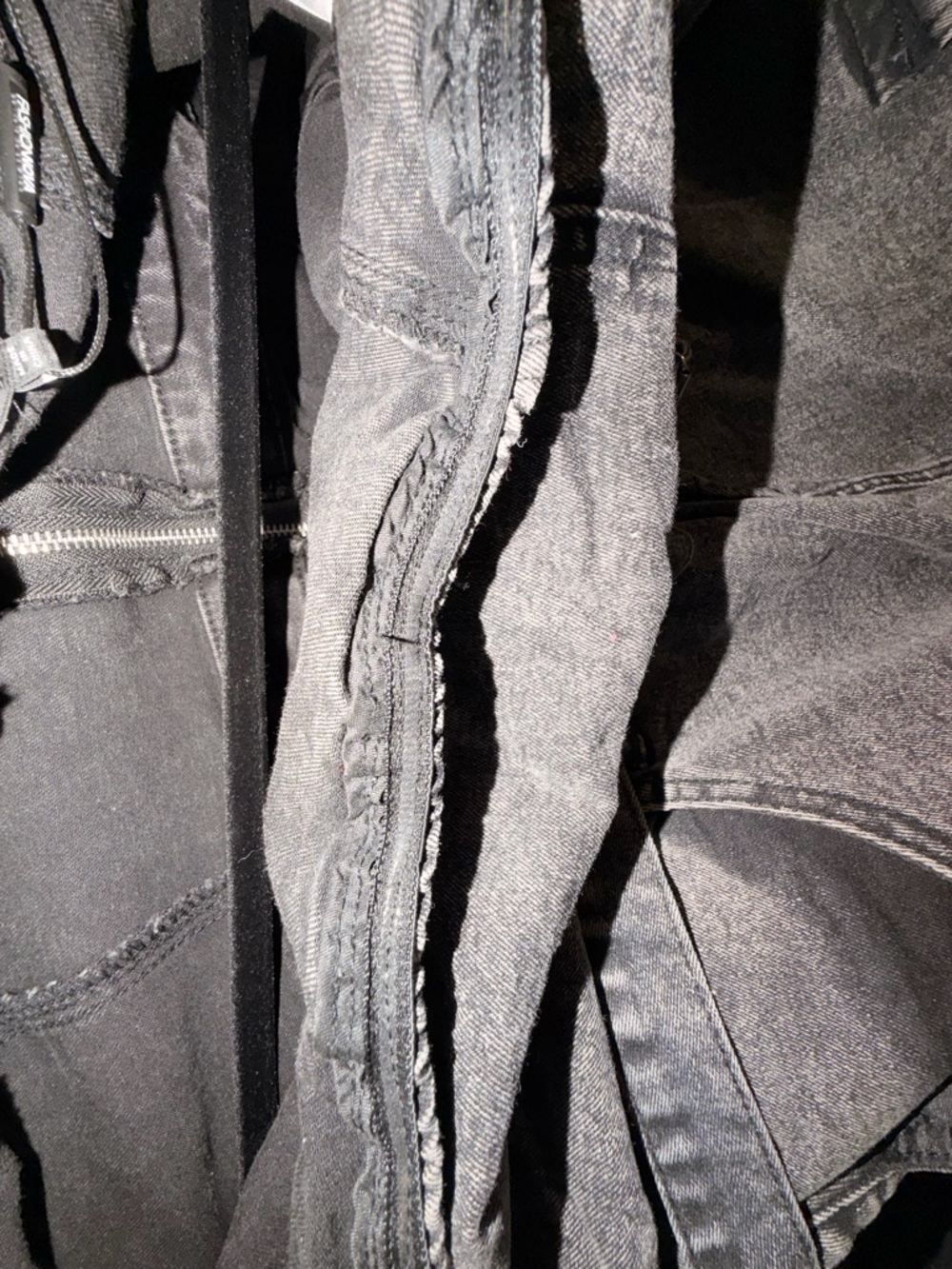 Strapless Cargo Wide-Leg Jumpsuit - Black Wash - Picture 10 of 13